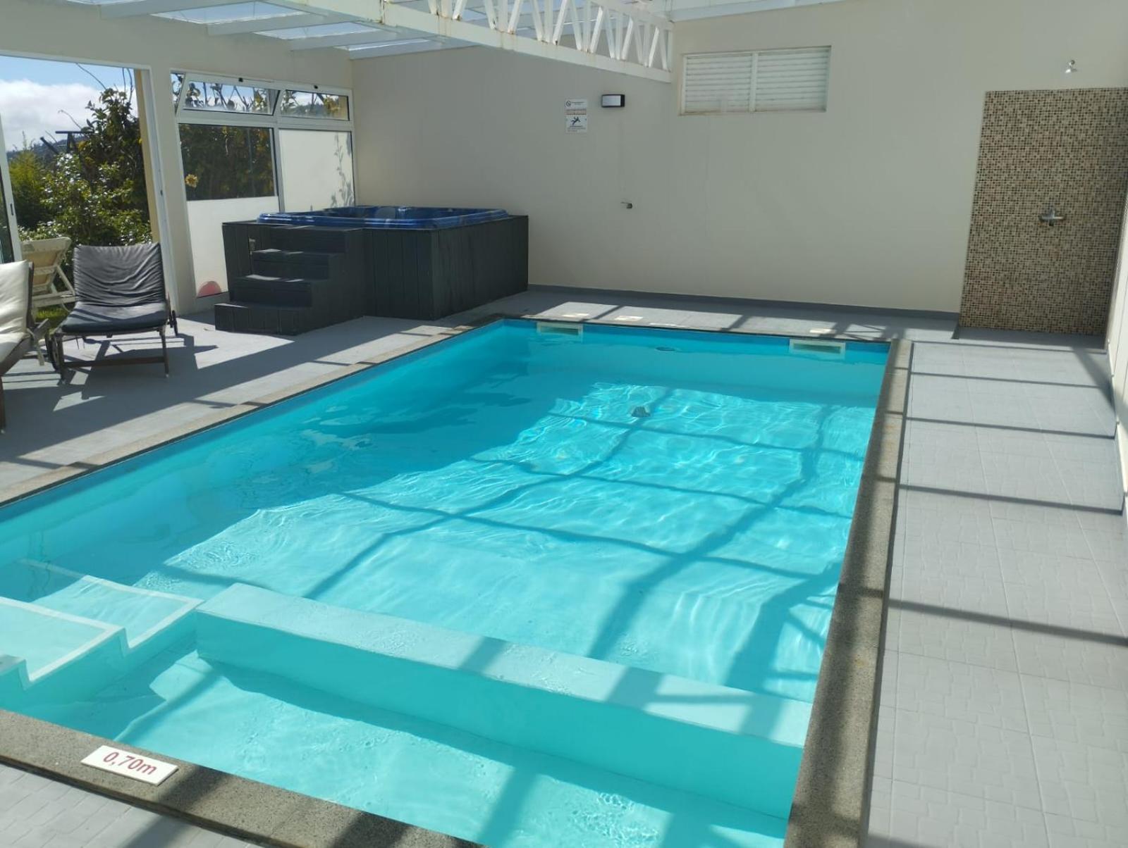 Casa Da Relva Com Piscina Aquecida Interna Apartment Arco da Calheta  Bagian luar foto